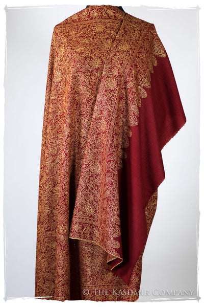 Bordeaux Moondance - Grand Pashmina Shawl