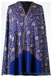 La Poésie Bleu - Grand Pashmina Shawl