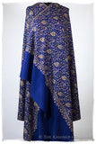 La Poésie Bleu - Grand Pashmina Shawl