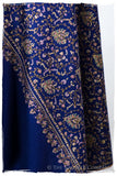 La Poésie Bleu - Grand Pashmina Shawl