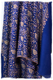 La Poésie Bleu - Grand Pashmina Shawl
