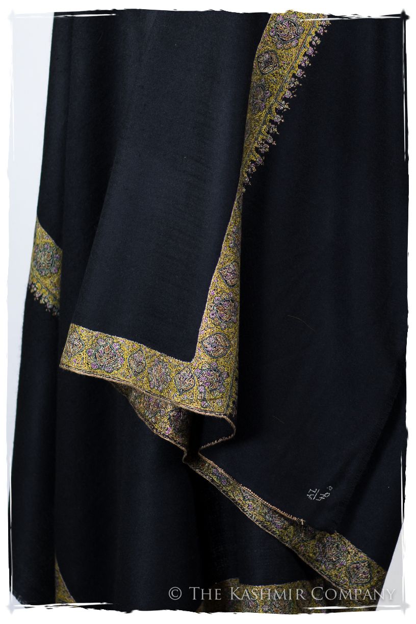 Le Classique Onyx - Grand Pashmina Shawl
