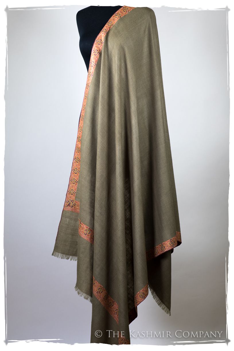 Le Classique Taupe - Grand Pashmina Shawl