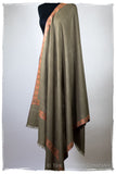Le Classique Taupe - Grand Pashmina Shawl