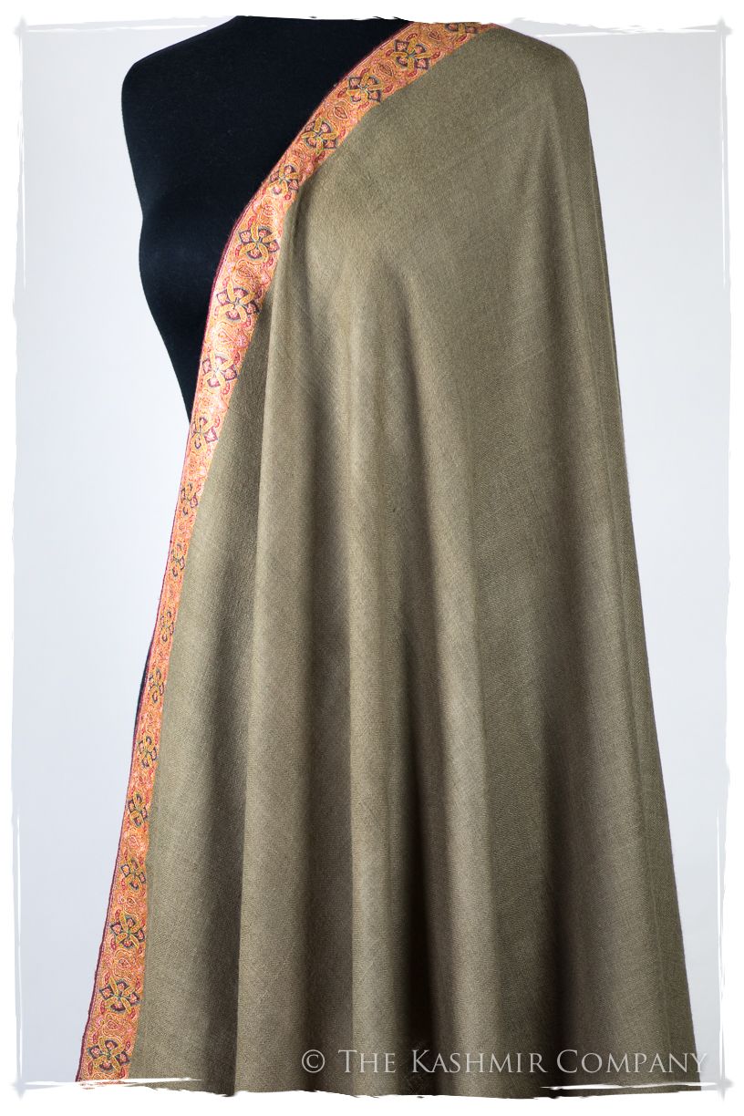 Le Classique Taupe - Grand Pashmina Shawl