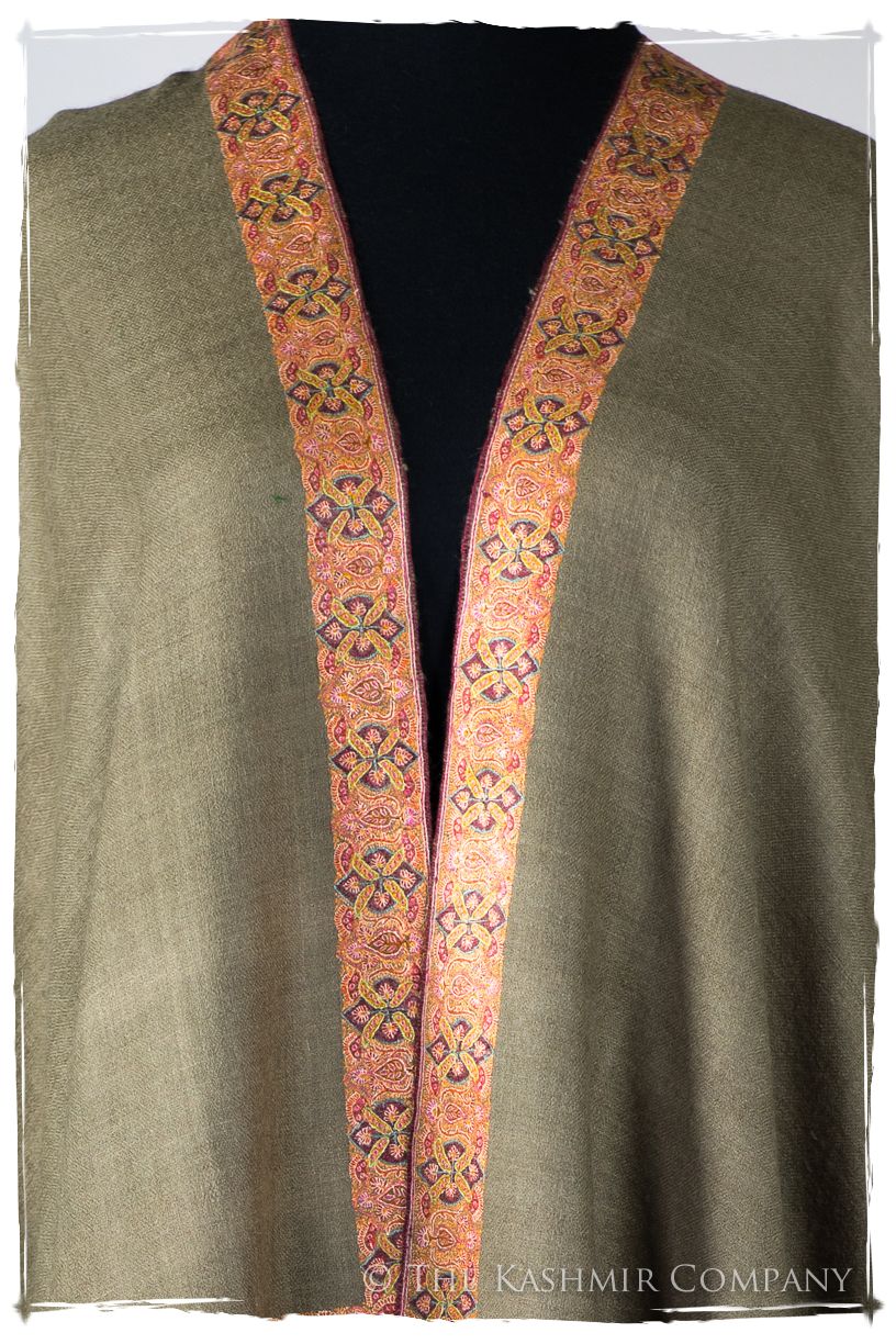 Le Classique Taupe - Grand Pashmina Shawl