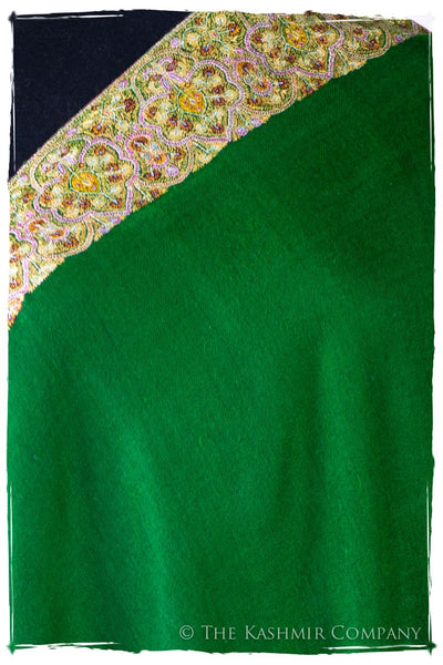 Mughal Émeraude - Grand Pashmina Shawl