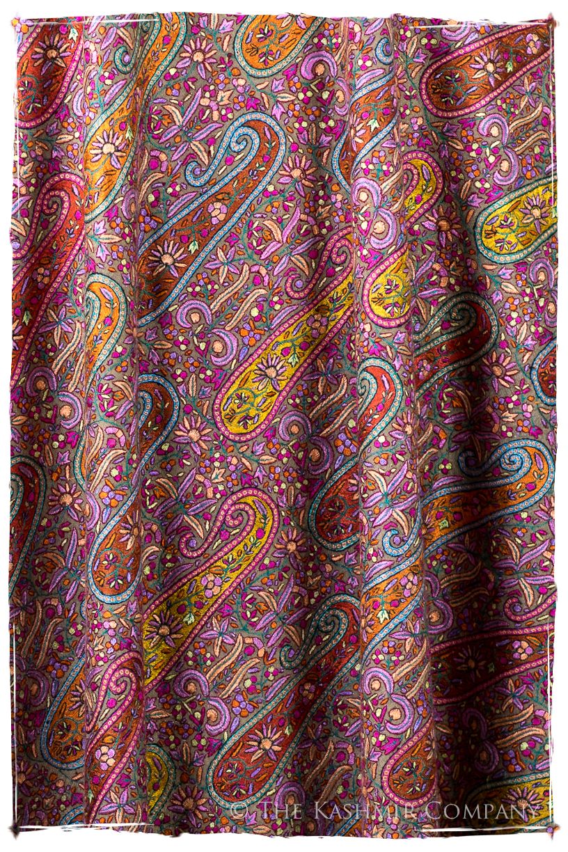 Le joyau Paisley - Grand Pashmina Shawl