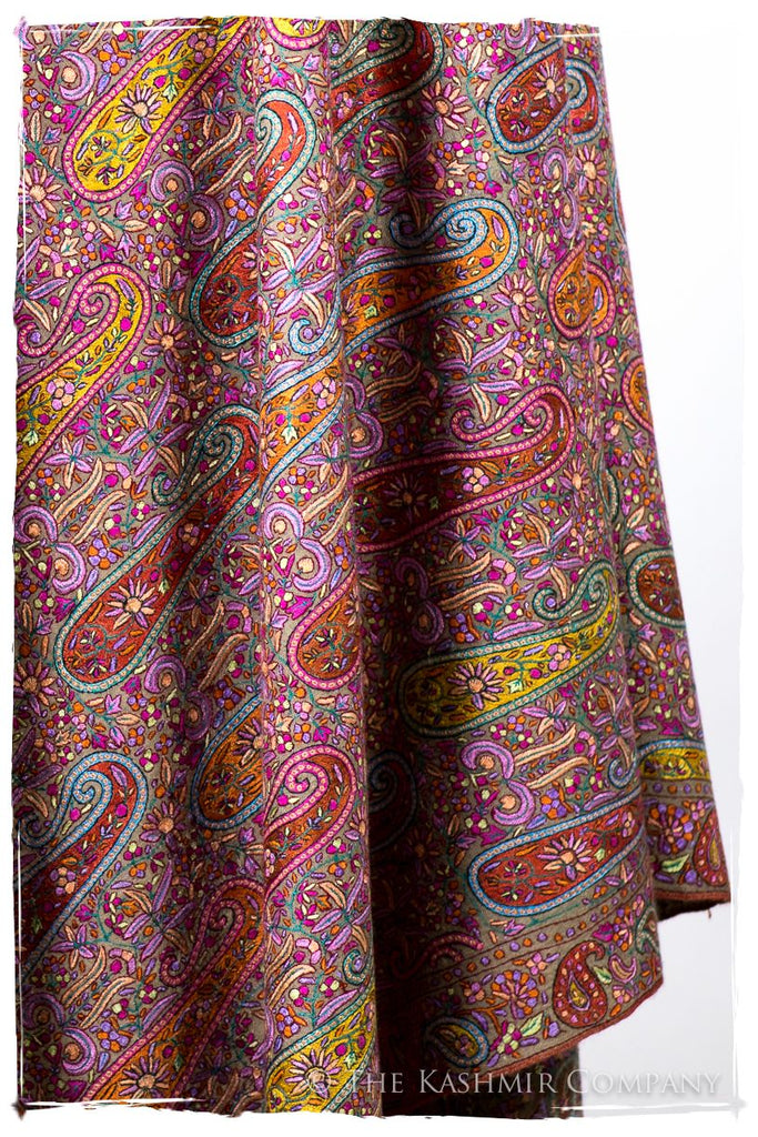 Le joyau Paisley - Grand Pashmina Shawl