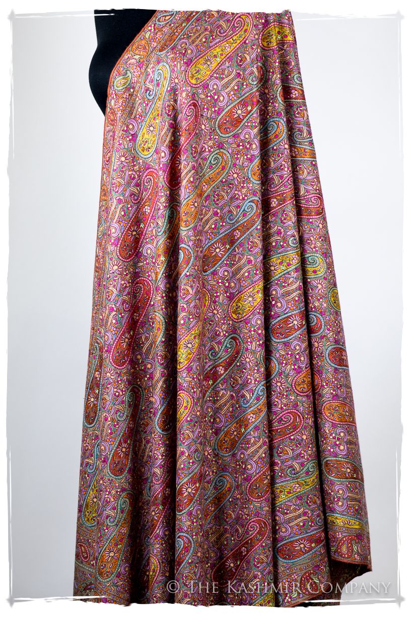 Le joyau Paisley - Grand Pashmina Shawl
