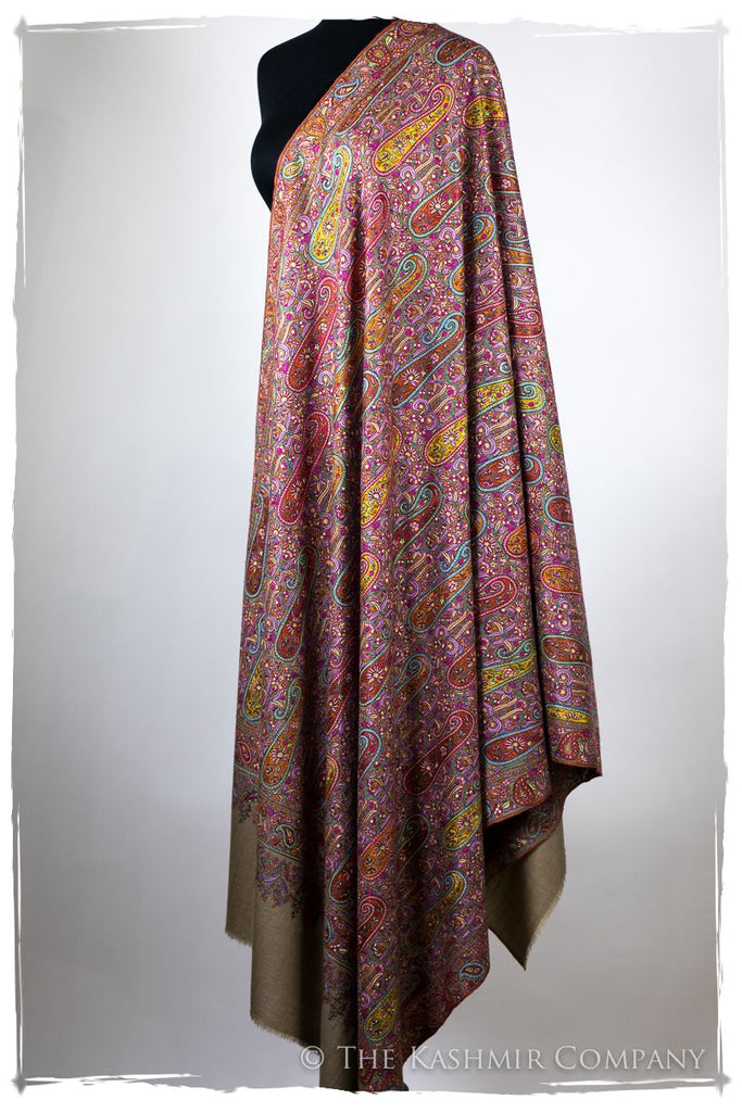 Le joyau Paisley - Grand Pashmina Shawl