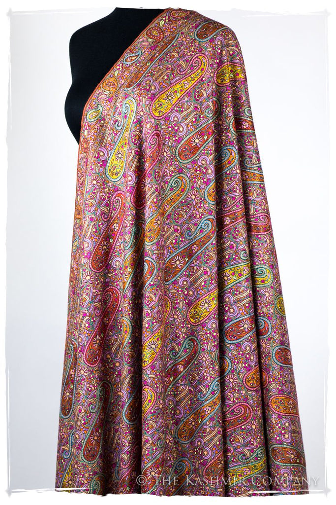 Le joyau Paisley - Grand Pashmina Shawl
