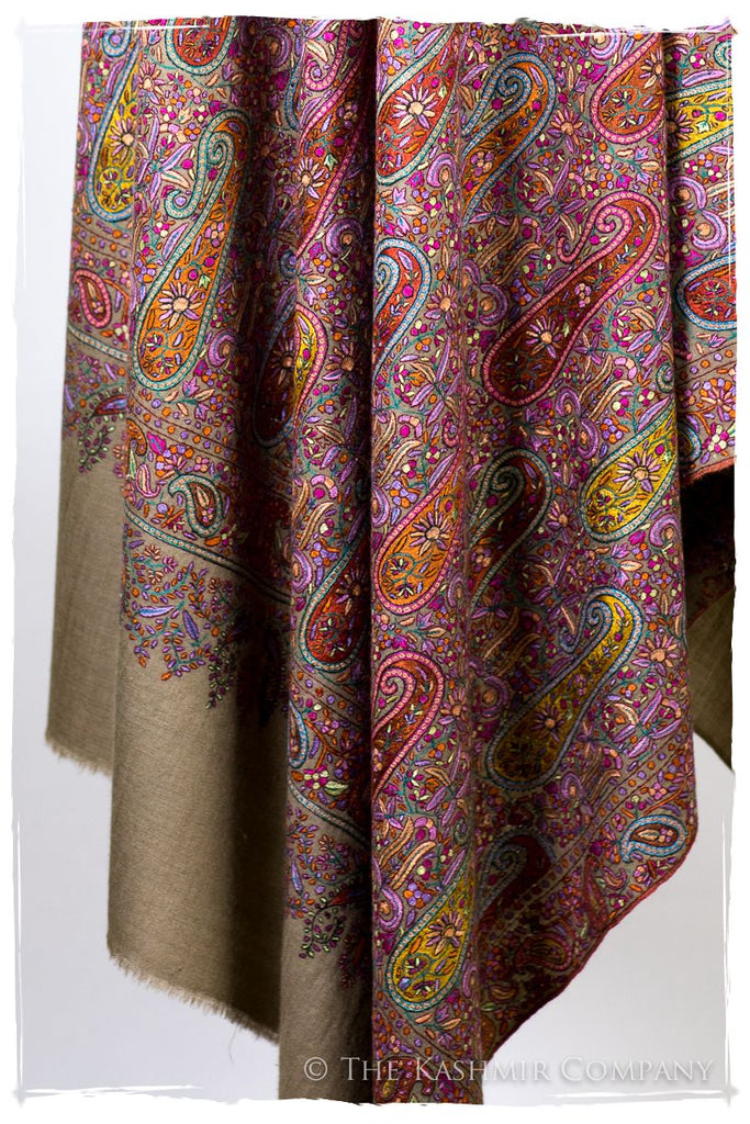 Le joyau Paisley - Grand Pashmina Shawl
