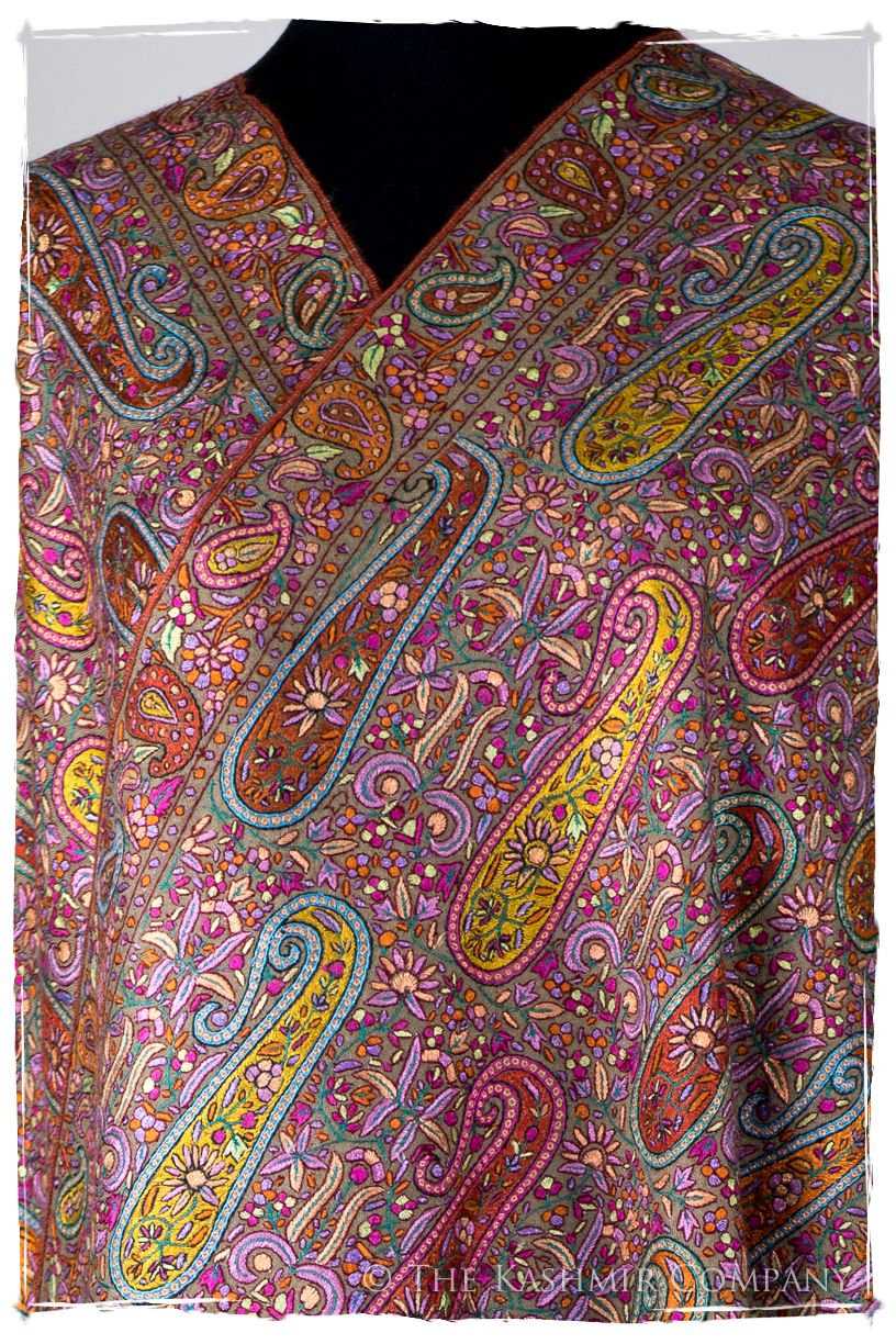 Le joyau Paisley - Grand Pashmina Shawl