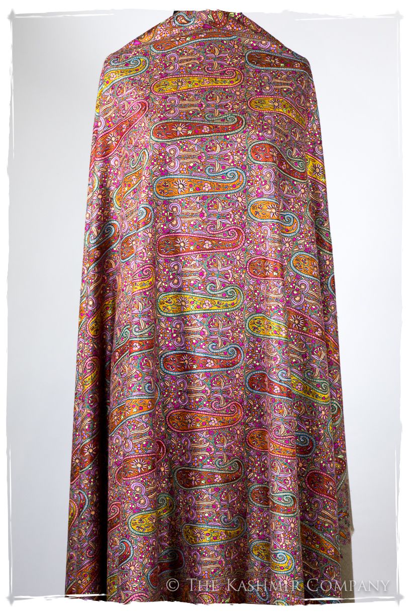 Le joyau Paisley - Grand Pashmina Shawl
