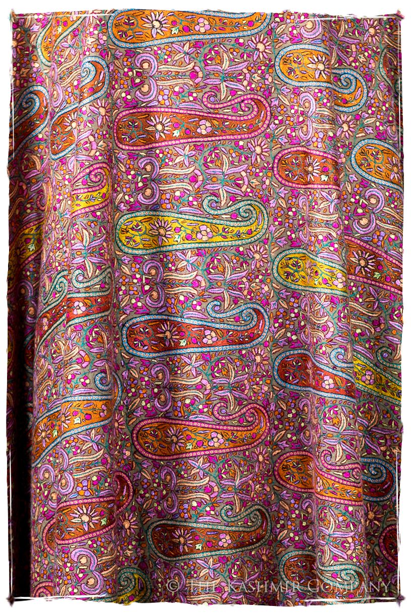 Le joyau Paisley - Grand Pashmina Shawl