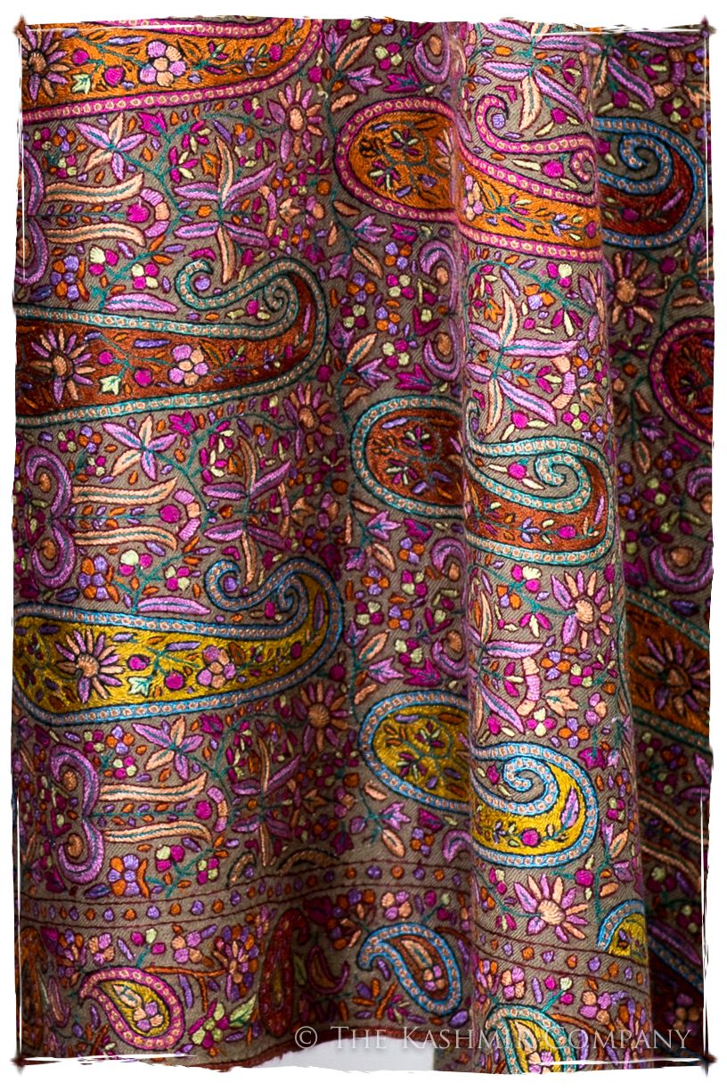Le joyau Paisley - Grand Pashmina Shawl