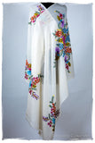 Jardin Pastel Français Voilet Bouquet Mascarade Shawl