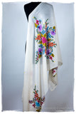 Jardin Pastel Français Voilet Bouquet Mascarade Shawl