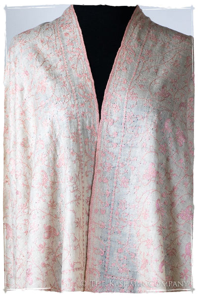 Pearl de Rose Mist L'amour Soft Cashmere Scarf/Shawl