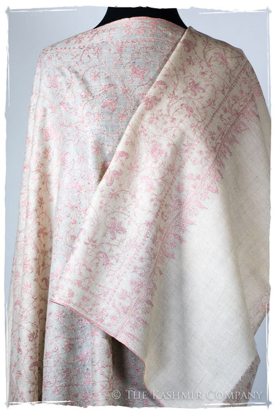 Pearl de Rose Mist L'amour Soft Cashmere Scarf/Shawl