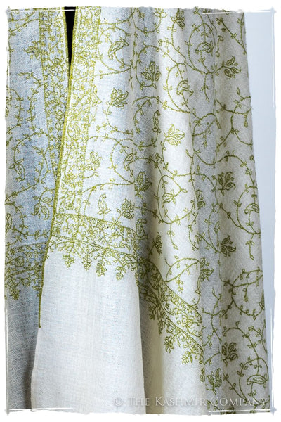 Watercress Bijou Paisley L'amour Soft Cashmere Scarf/Shawl