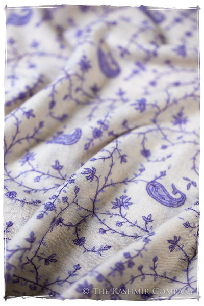 Lilac de Paisley L'amour Soft Cashmere Scarf/Shawl