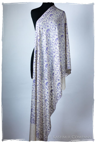 Lilac de Paisley L'amour Soft Cashmere Scarf/Shawl