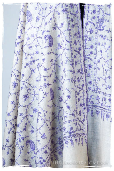 Lilac de Paisley L'amour Soft Cashmere Scarf/Shawl