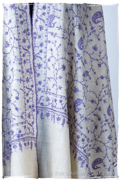 Lilac de Paisley L'amour Soft Cashmere Scarf/Shawl