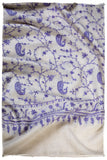Lilac de Paisley L'amour Soft Cashmere Scarf/Shawl