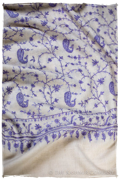 Lilac de Paisley L'amour Soft Cashmere Scarf/Shawl