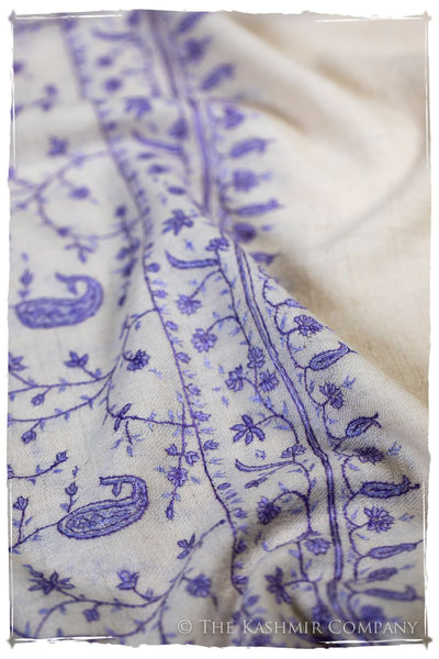 Lilac de Paisley L'amour Soft Cashmere Scarf/Shawl