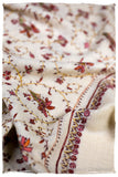 Jardin Bordeaux d'Ivoire Paisley L'amour Soft Cashmere Scarf/Shawl