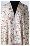 Jardin Bordeaux d'Ivoire Paisley L'amour Soft Cashmere Scarf/Shawl