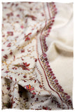 Jardin Bordeaux d'Ivoire Paisley L'amour Soft Cashmere Scarf/Shawl
