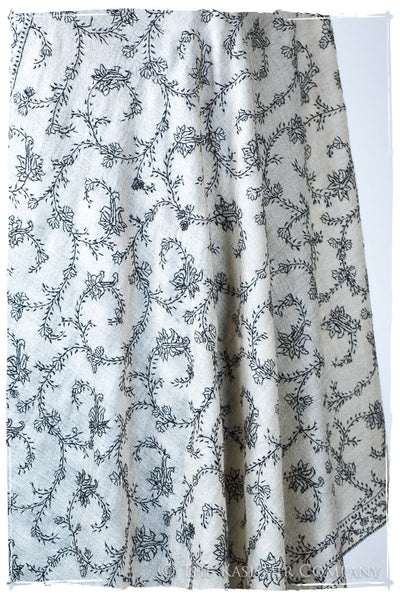 Jardin Claire d'luna Paisley L'amour Soft Cashmere Scarf/Shawl