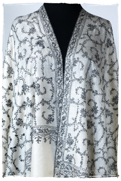 Jardin Claire d'luna Paisley L'amour Soft Cashmere Scarf/Shawl