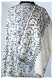 Jardin Claire d'luna Paisley L'amour Soft Cashmere Scarf/Shawl