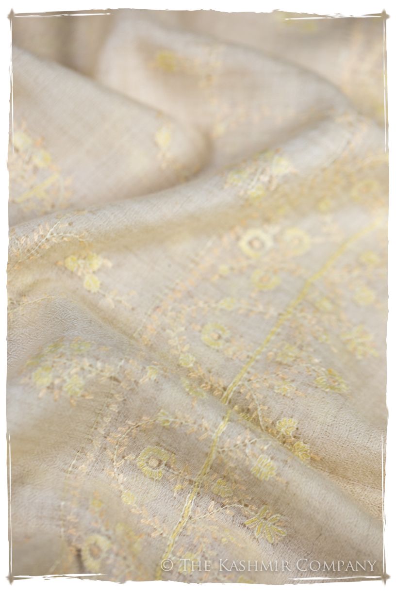 Joyau Tourmaline Arabesque L'amour Soft Cashmere Scarf/Shawl