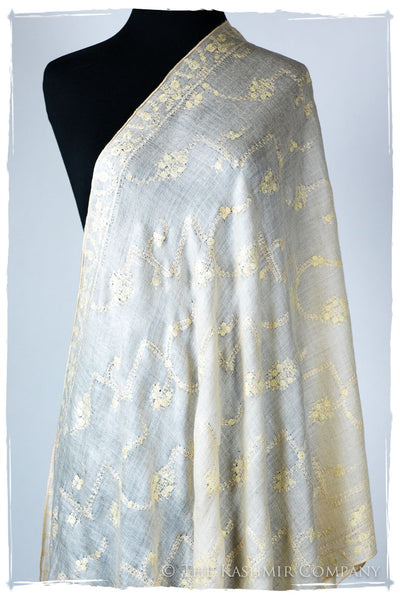 Joyau Tourmaline Arabesque L'amour Soft Cashmere Scarf/Shawl