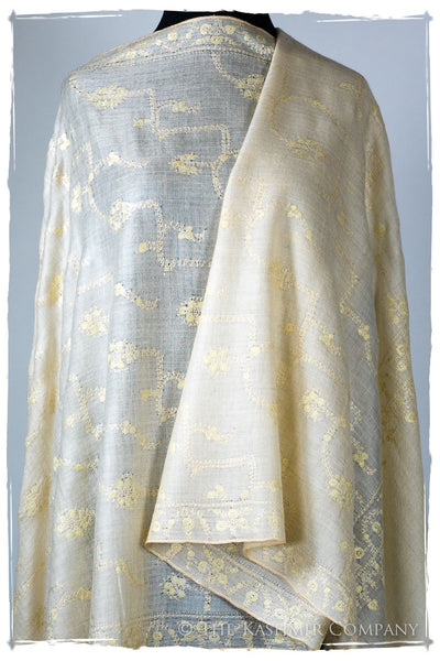 Joyau Tourmaline Arabesque L'amour Soft Cashmere Scarf/Shawl