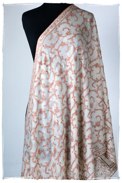 Morrocó Bijou Paisley L'amour Soft Cashmere Scarf/Shawl