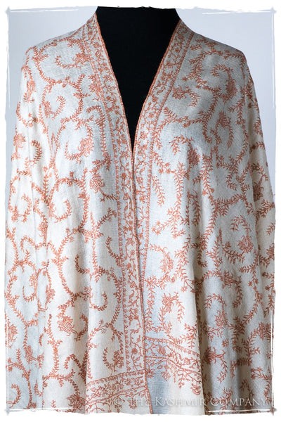 Morrocó Bijou Paisley L'amour Soft Cashmere Scarf/Shawl