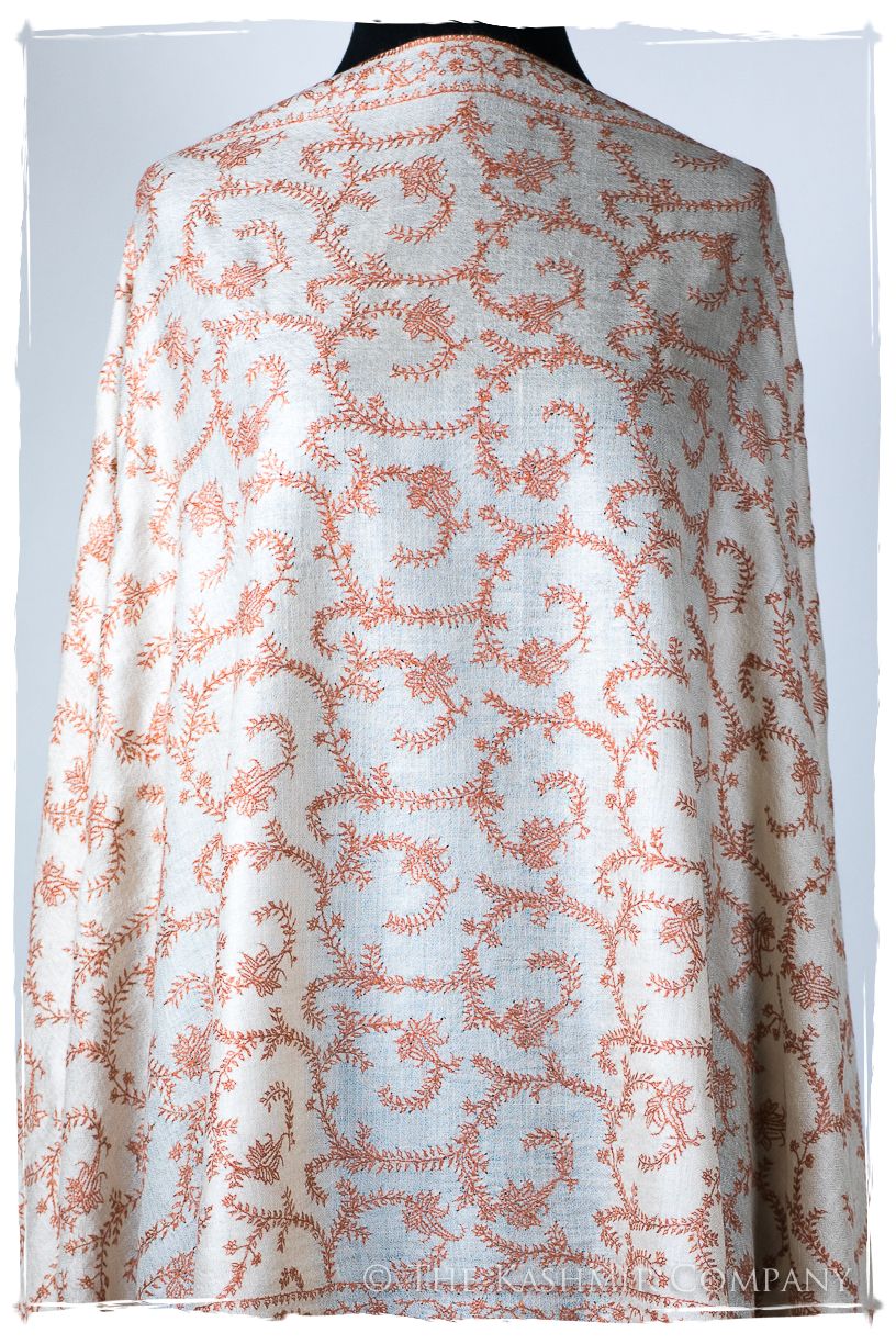 Morrocó Bijou Paisley L'amour Soft Cashmere Scarf/Shawl