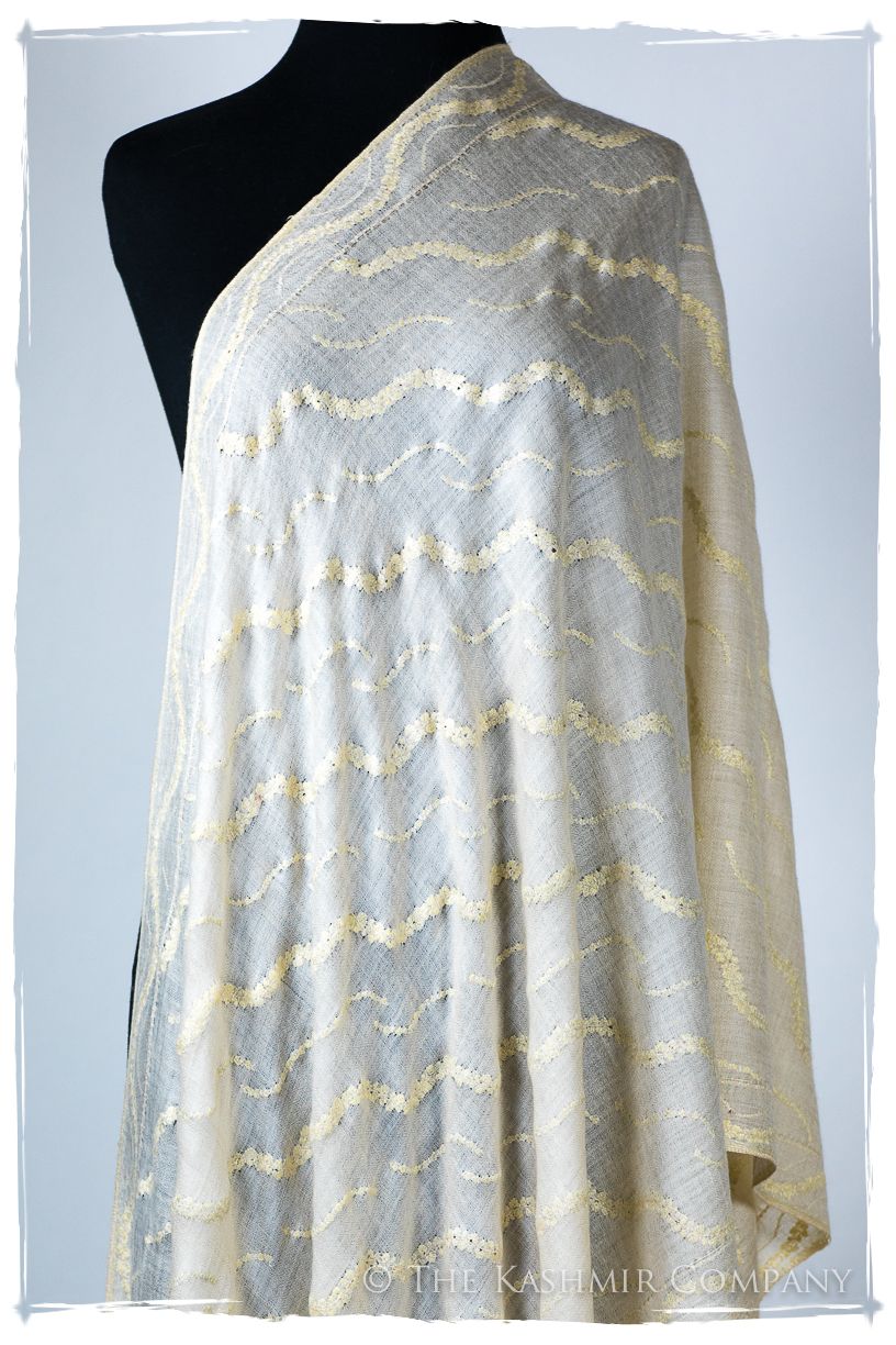 Veines de Tourmaline Arabesque L'amour Soft Cashmere Scarf/Shawl