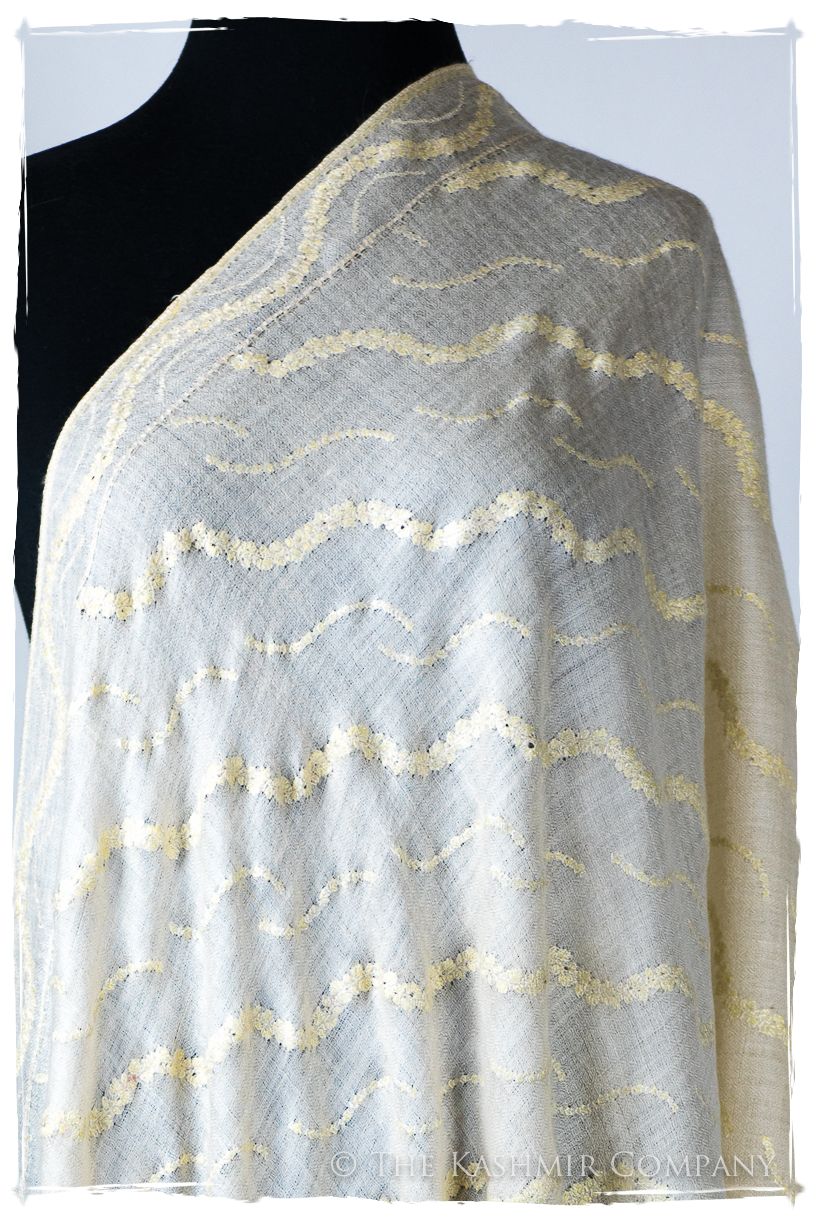 Veines de Tourmaline Arabesque L'amour Soft Cashmere Scarf/Shawl