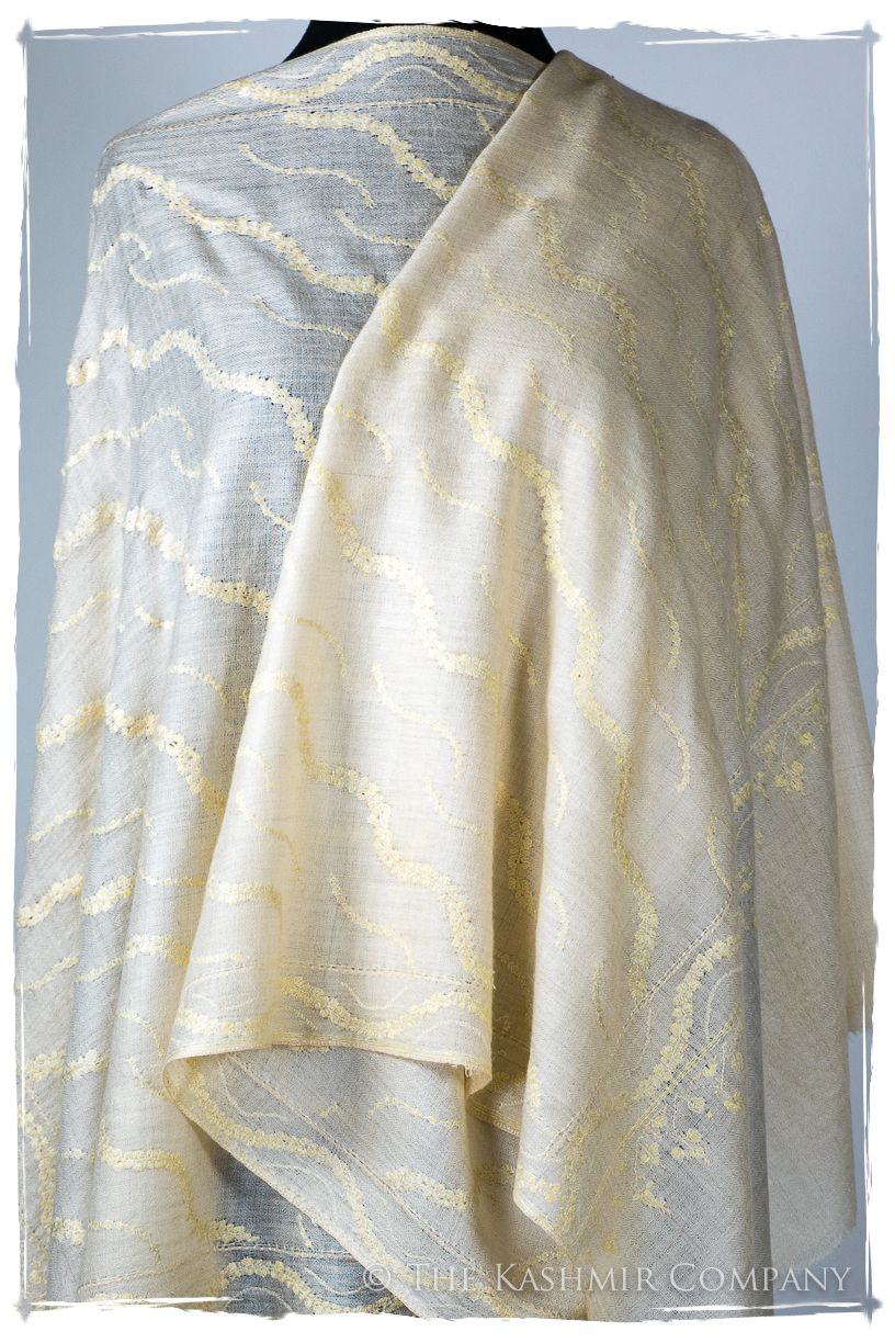 Veines de Tourmaline Arabesque L'amour Soft Cashmere Scarf/Shawl