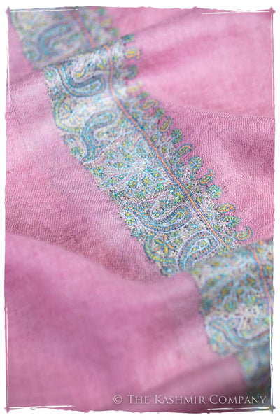 Frontière Paisley Rose Jardin L'amour Soft Cashmere Scarf/Shawl