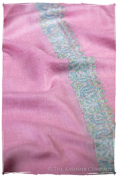 Frontière Paisley Rose Jardin L'amour Soft Cashmere Scarf/Shawl